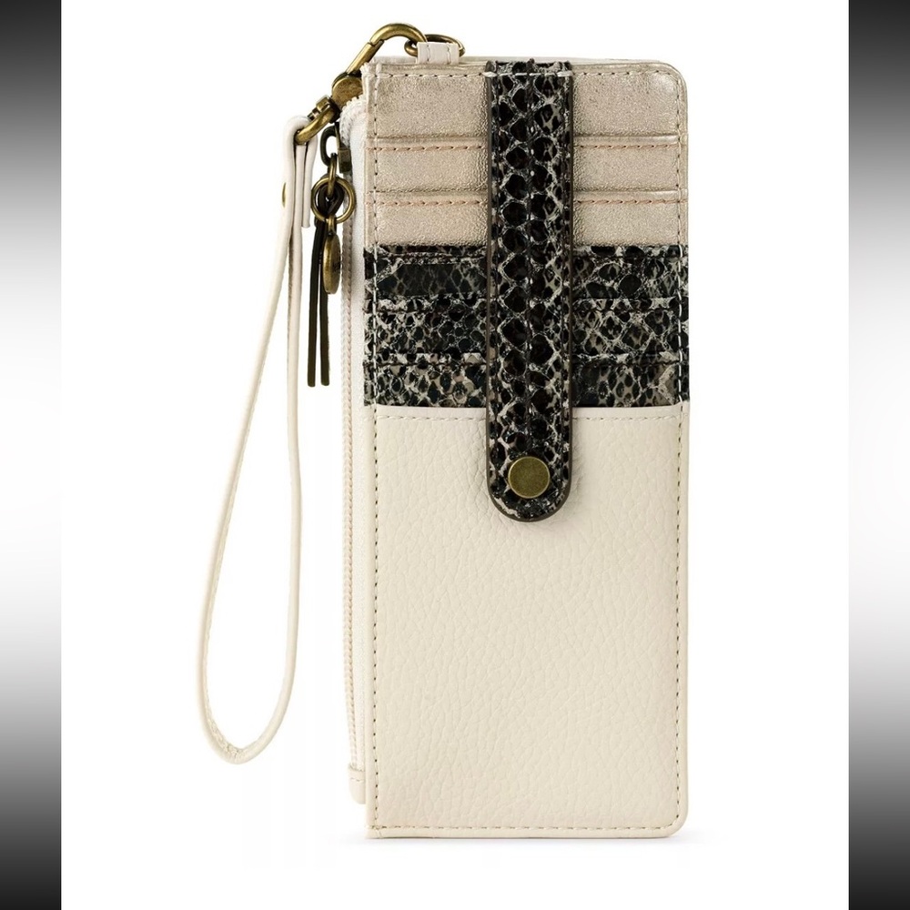 THE SAK Leather Wristlet Card Wallet